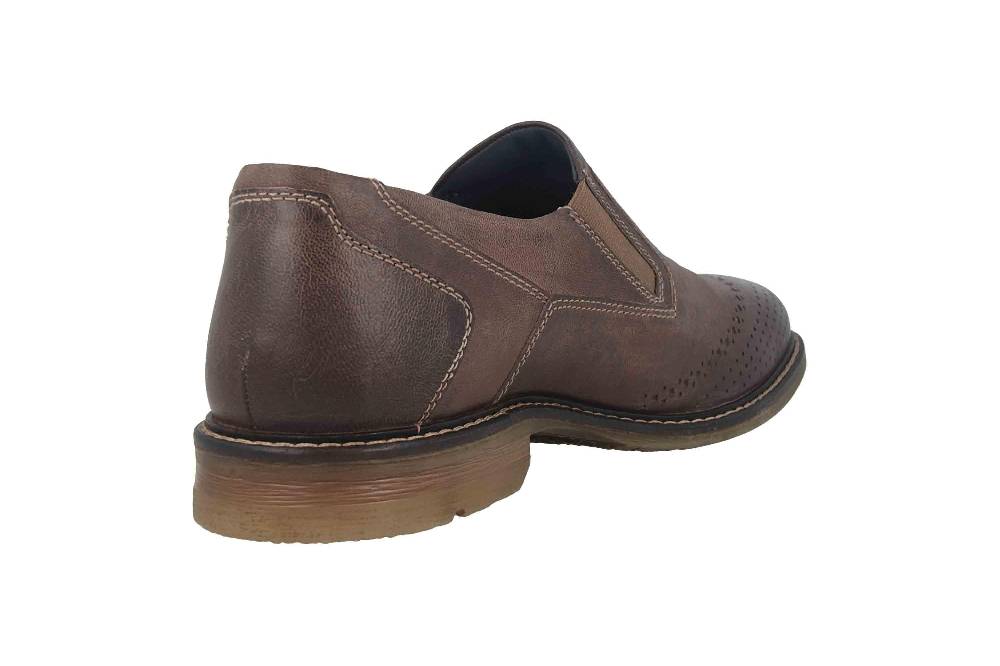 Josef Seibel Earl 06 Halbschuhe In Übergrößen Taupe 25406 720 250 Große Herrenschuhe