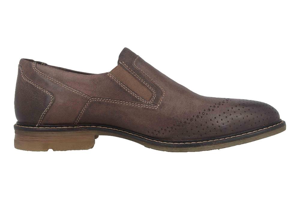 Josef Seibel Earl 06 Halbschuhe In Übergrößen Taupe 25406 720 250 Große Herrenschuhe
