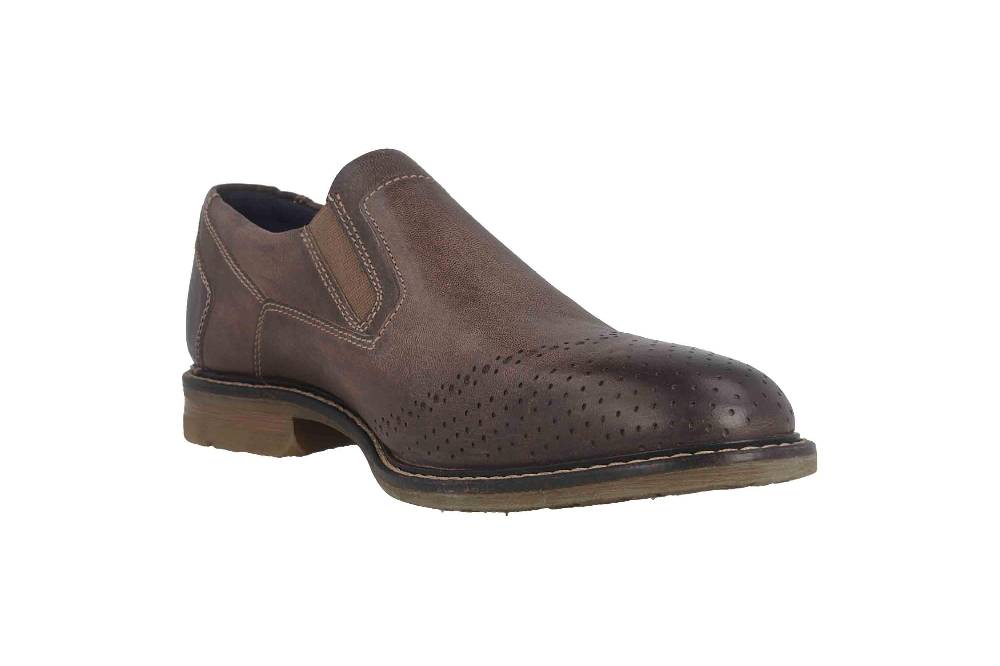 Josef Seibel Earl 06 Halbschuhe In Übergrößen Taupe 25406 720 250 Große Herrenschuhe