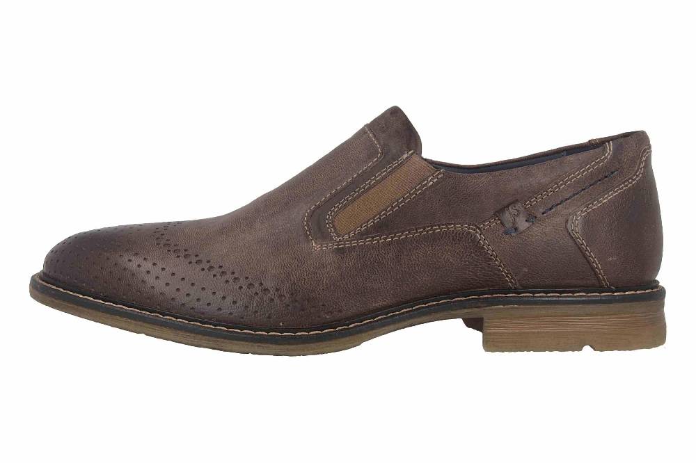 Josef Seibel Earl 06 Halbschuhe in Übergrößen Taupe 25406 720 250 große Herrenschuhe