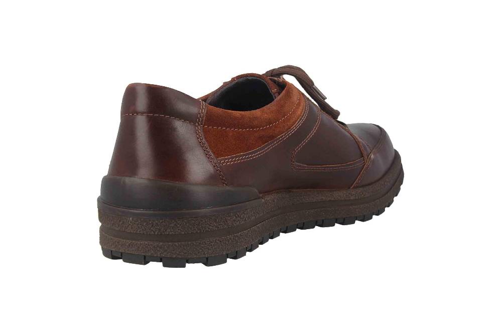 Josef Seibel Emil 58 Halbschuhe In Übergrößen Braun 15558 JE145 350 Große Herrenschuhe