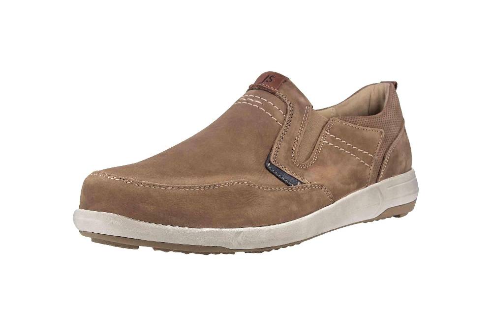 Josef Seibel Enrico 04 Slipper In Übergrößen Taupe 25304 751 251 Große Herrenschuhe