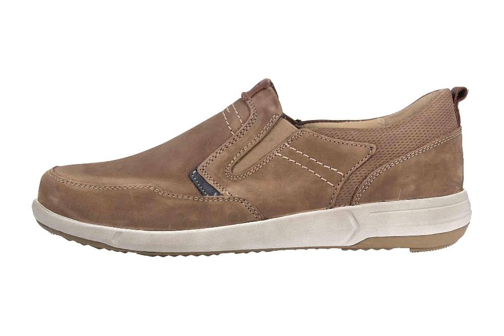 Josef Seibel Enrico 04 Slipper in Übergrößen Taupe 25304 751 251 große Herrenschuhe