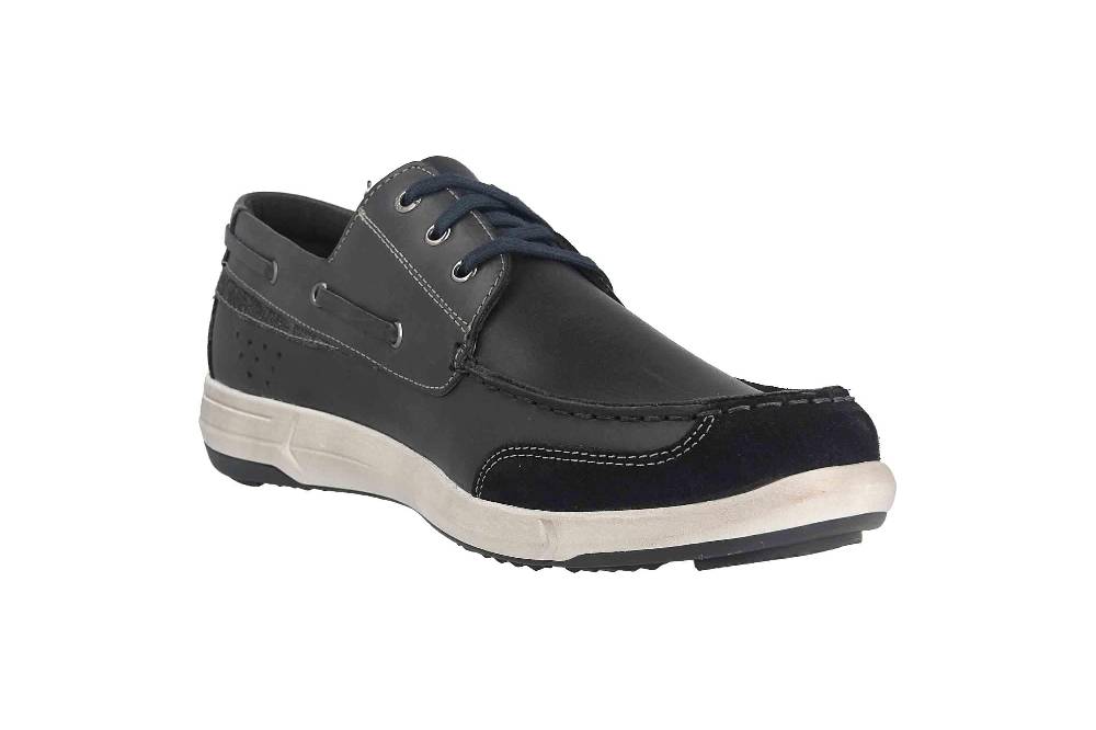 Josef Seibel Enrico 07 Halbschuhe In Übergrößen Blau 25307 949 506 Große Herrenschuhe