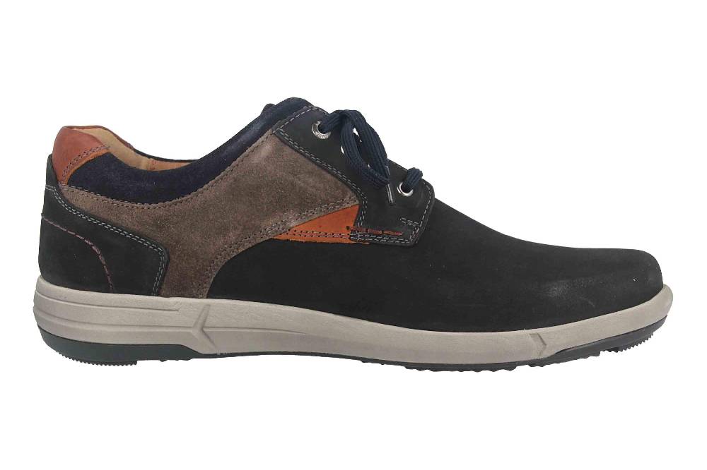 Josef Seibel Enrico 11 Halbschuhe In Übergrößen Blau 25311 21 531 Große Herrenschuhe