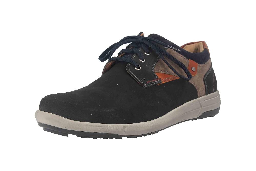 Josef Seibel Enrico 11 Halbschuhe In Übergrößen Blau 25311 21 531 Große Herrenschuhe