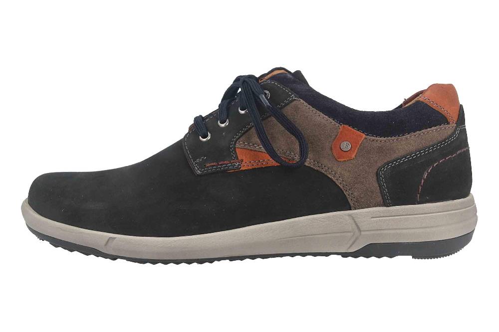 Josef Seibel Enrico 11 Halbschuhe in Übergrößen Blau 25311 21 531 große Herrenschuhe