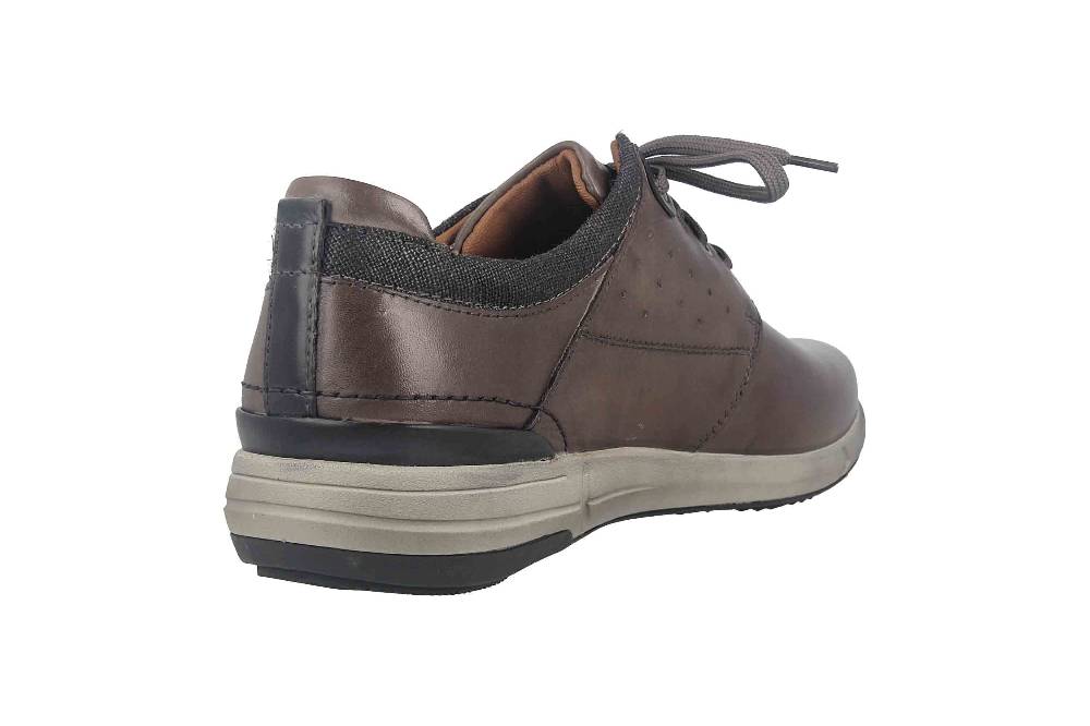 Josef Seibel Enrico 13 Halbschuhe In Übergrößen Grau 25313 860 711 Große Herrenschuhe