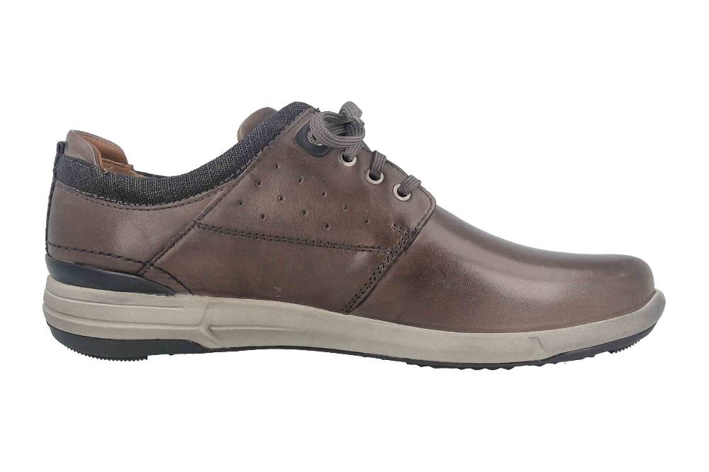 Josef Seibel Enrico 13 Halbschuhe In Übergrößen Grau 25313 860 711 Große Herrenschuhe