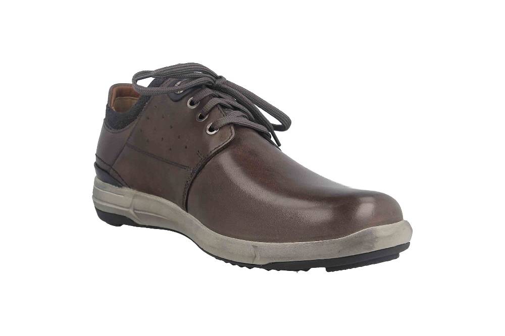 Josef Seibel Enrico 13 Halbschuhe In Übergrößen Grau 25313 860 711 Große Herrenschuhe