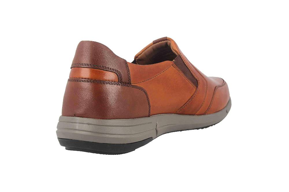 Josef Seibel Enrico 18 Slipper In Übergrößen Braun 25318 860 371 Große Herrenschuhe