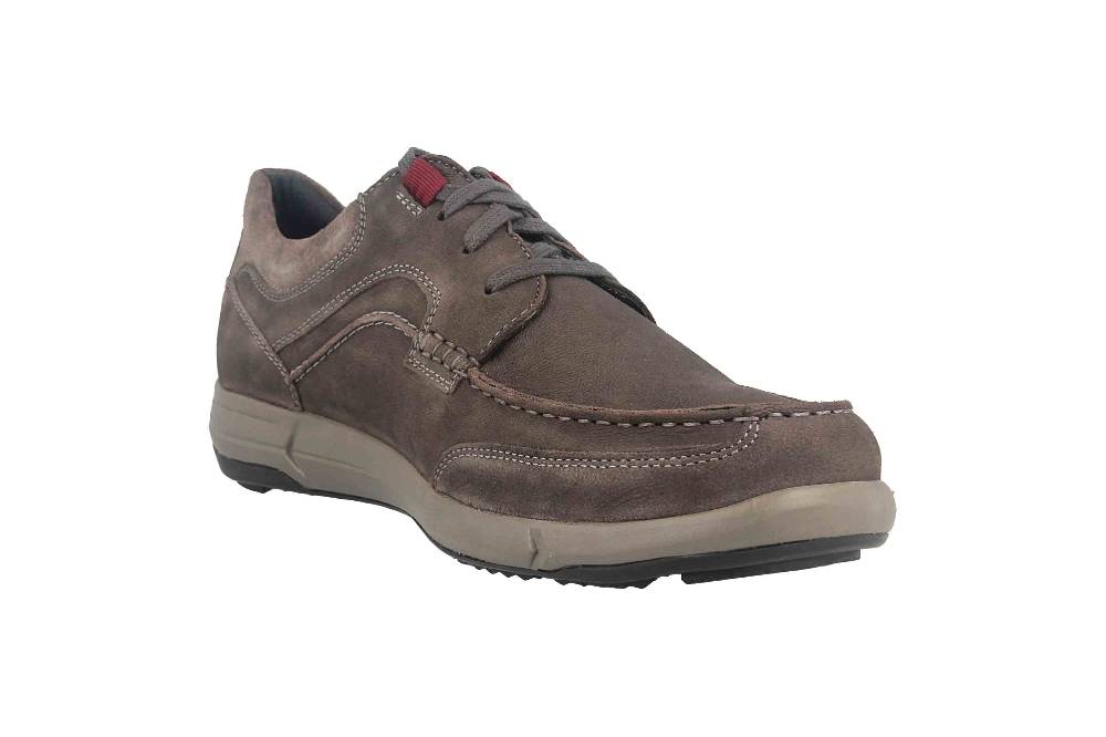 Josef Seibel Enrico 26 Halbschuhe In Übergrößen Grau 25326 TE21 741 Große Herrenschuhe