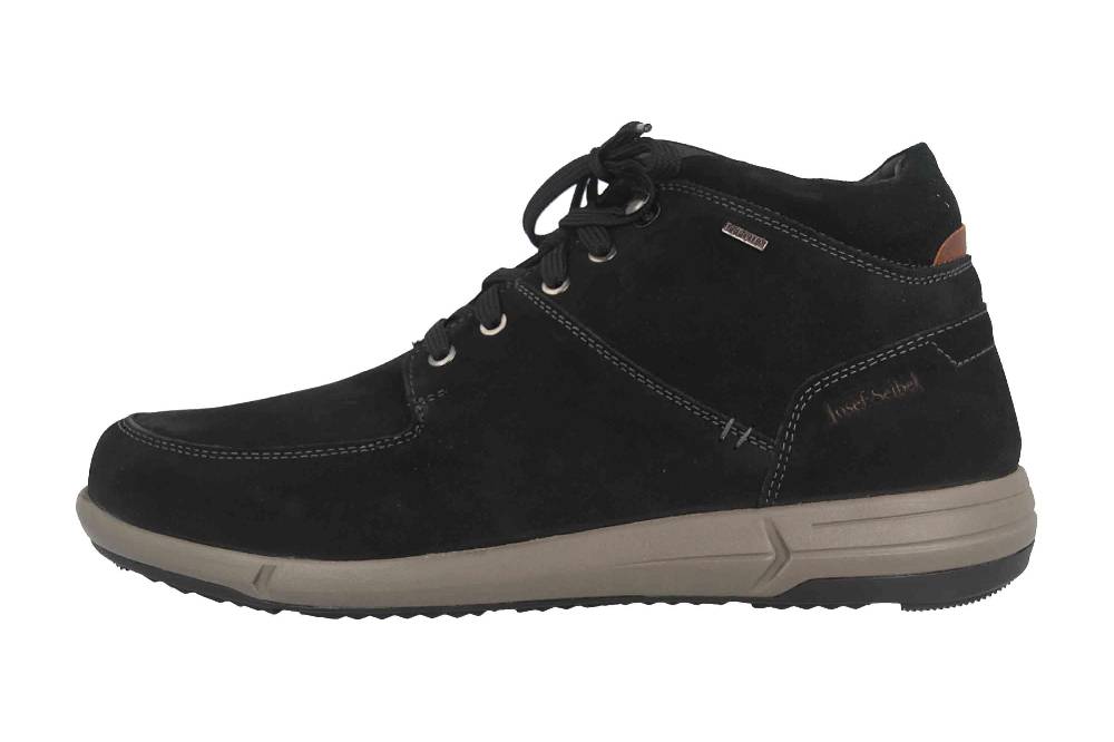 Josef Seibel Enrico 52 Boots in Übergrößen Schwarz 25352 MA21 100 große Herrenschuhe