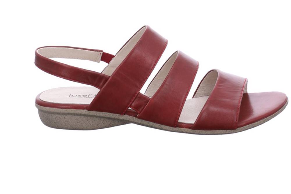 Josef Seibel Fabia 11 Sandalen In Übergrößen Rot 87511 971 460 Große Damenschuhe