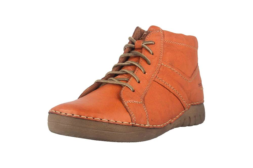 Josef Seibel Felicia 01 Stiefeletten In Übergrößen Orange 89201 MI302 841 Große Damenschuhe