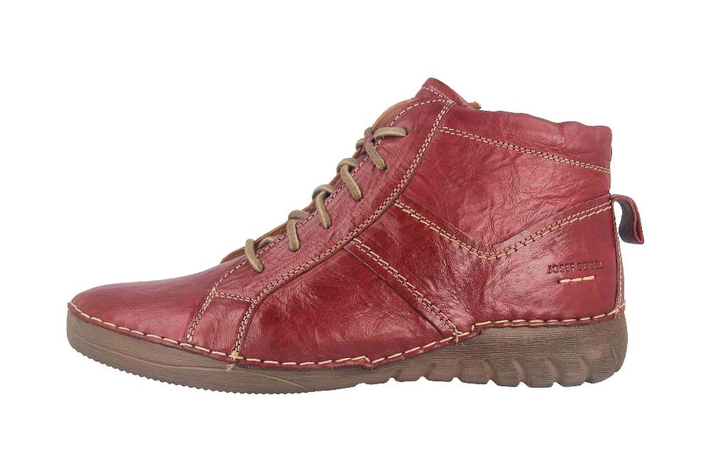 Josef Seibel Felicia 01 Stiefeletten in Übergrößen Rot 89201 MI302 411 große Damenschuhe