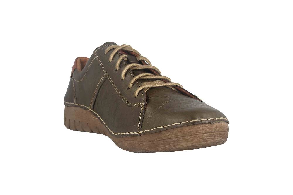 Josef Seibel Felicia 02 Halbschuhe In Übergrößen Grün 89202 302 616 Große Damenschuhe