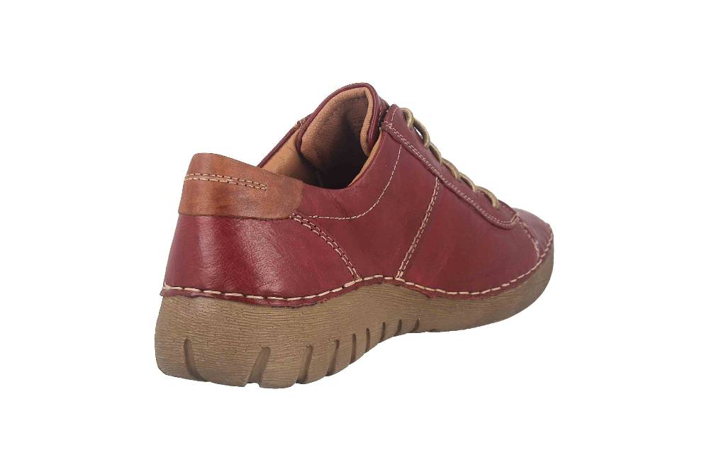 Josef Seibel Felicia 02 Halbschuhe In Übergrößen Rot 89202 302 411 Große Damenschuhe