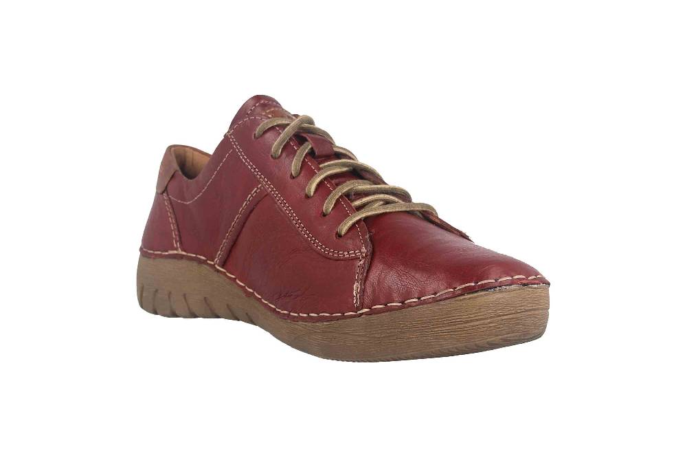 Josef Seibel Felicia 02 Halbschuhe In Übergrößen Rot 89202 302 411 Große Damenschuhe