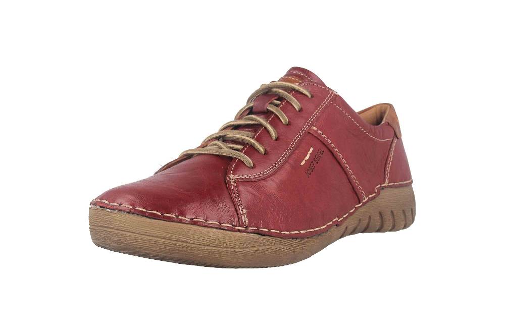 Josef Seibel Felicia 02 Halbschuhe In Übergrößen Rot 89202 302 411 Große Damenschuhe