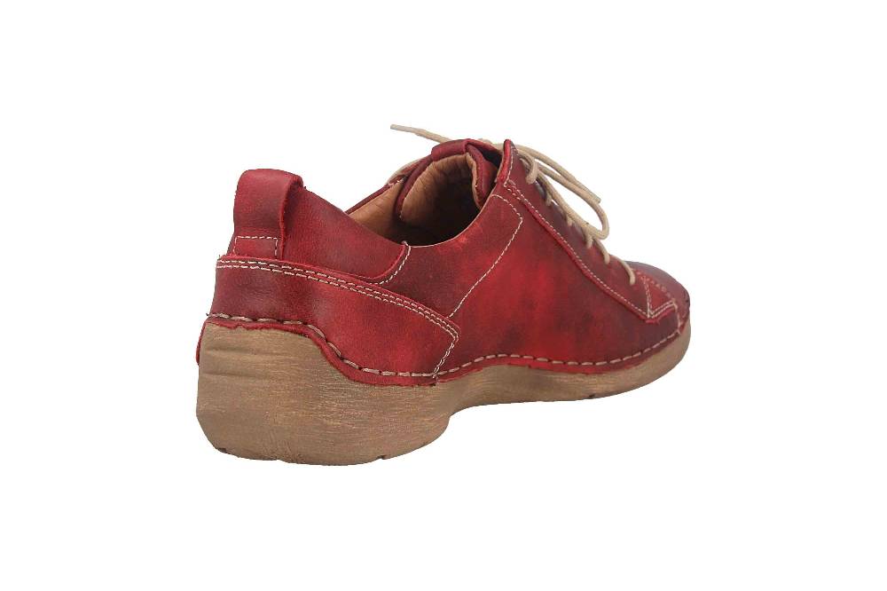 Josef Seibel Felicia 02 Halbschuhe In Übergrößen Rot 89202 302 411 Große Damenschuhe