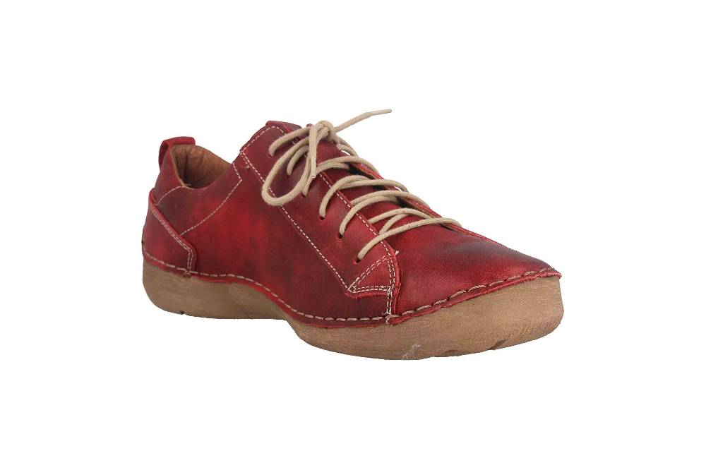 Josef Seibel Felicia 02 Halbschuhe In Übergrößen Rot 89202 302 411 Große Damenschuhe