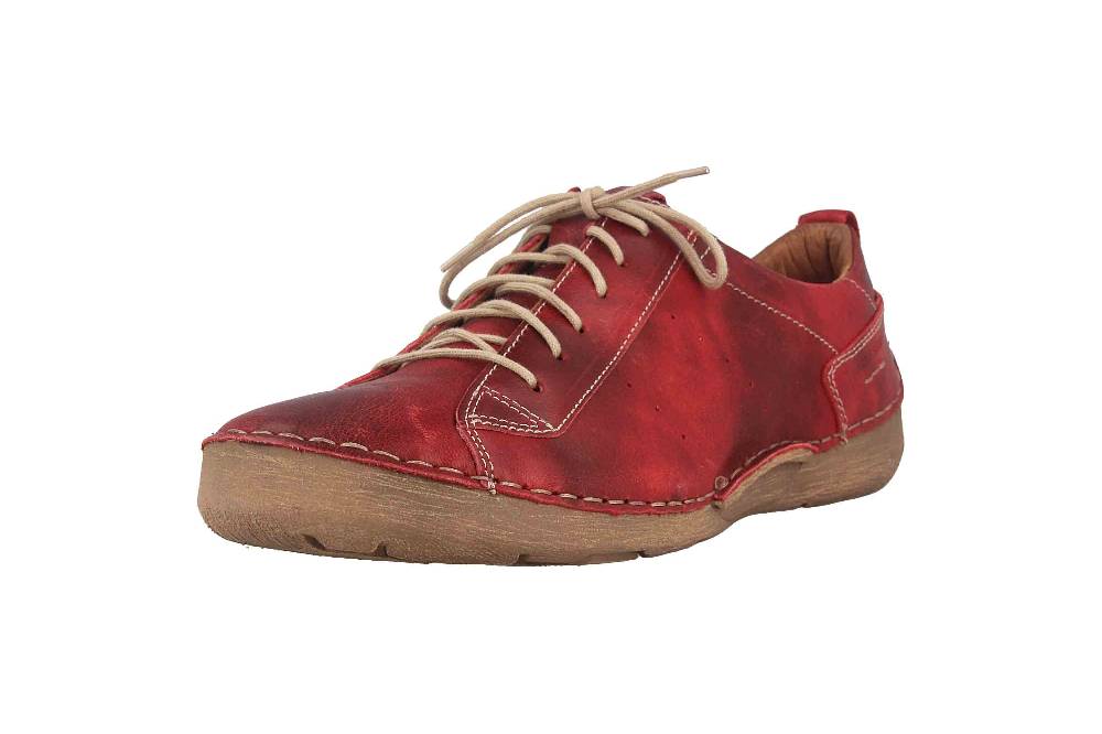 Josef Seibel Felicia 02 Halbschuhe In Übergrößen Rot 89202 302 411 Große Damenschuhe