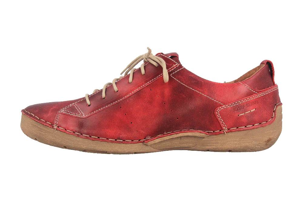 Josef Seibel Felicia 02 Halbschuhe in Übergrößen Rot 89202 302 411 große Damenschuhe