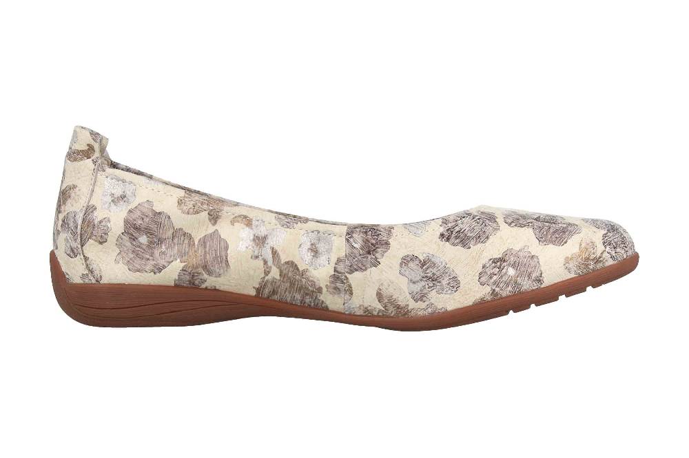 Josef Seibel Fenja 01 Ballerinas In Übergrößen Beige 74801 372 232 Große Damenschuhe