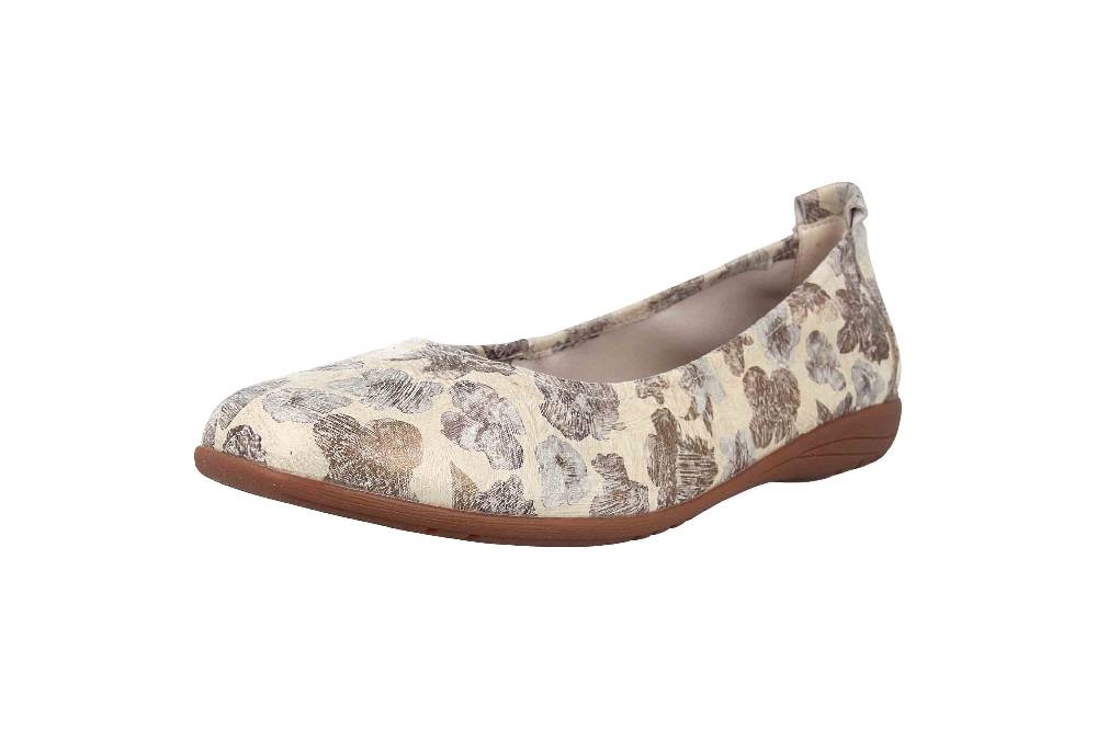 Josef Seibel Fenja 01 Ballerinas In Übergrößen Beige 74801 372 232 Große Damenschuhe
