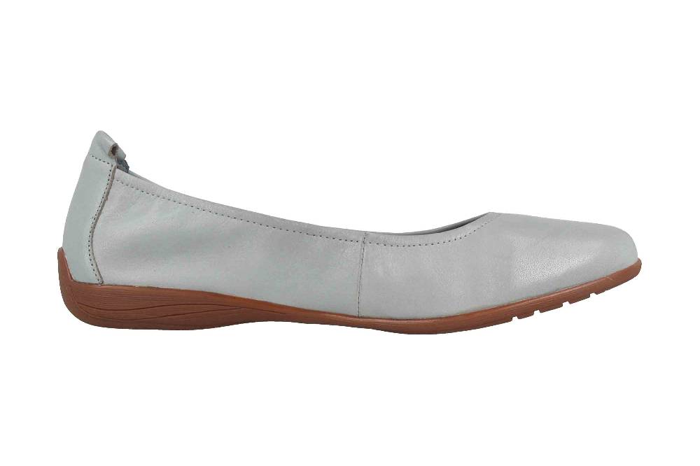 Josef Seibel Fenja 01 Ballerinas In Übergrößen Blau 74801 133 535 Große Damenschuhe