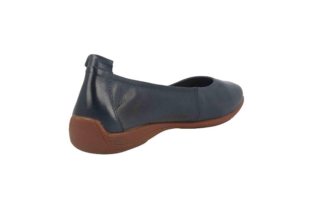 Josef Seibel Fenja 01 Ballerinas In Übergrößen Blau 74801 133 530 Große Damenschuhe