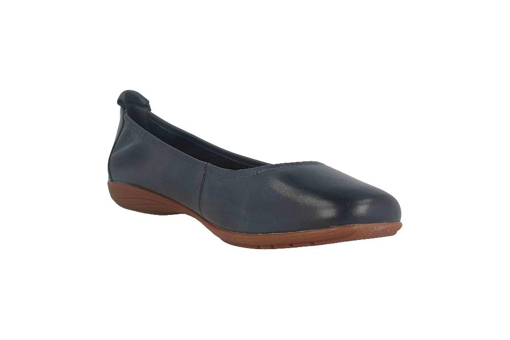 Josef Seibel Fenja 01 Ballerinas In Übergrößen Blau 74801 133 530 Große Damenschuhe