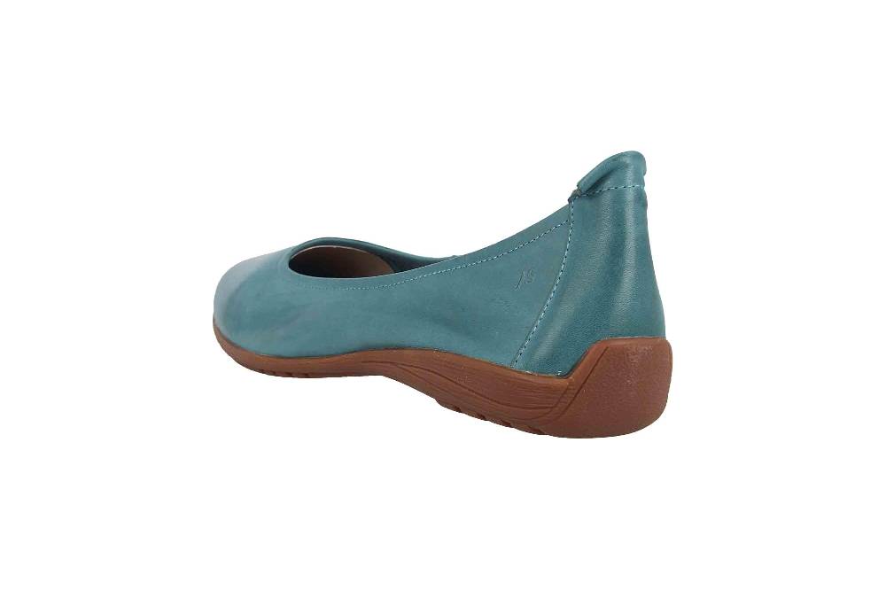 Josef Seibel Fenja 01 Ballerinas In Übergrößen Blau 74801 133 515 Große Damenschuhe