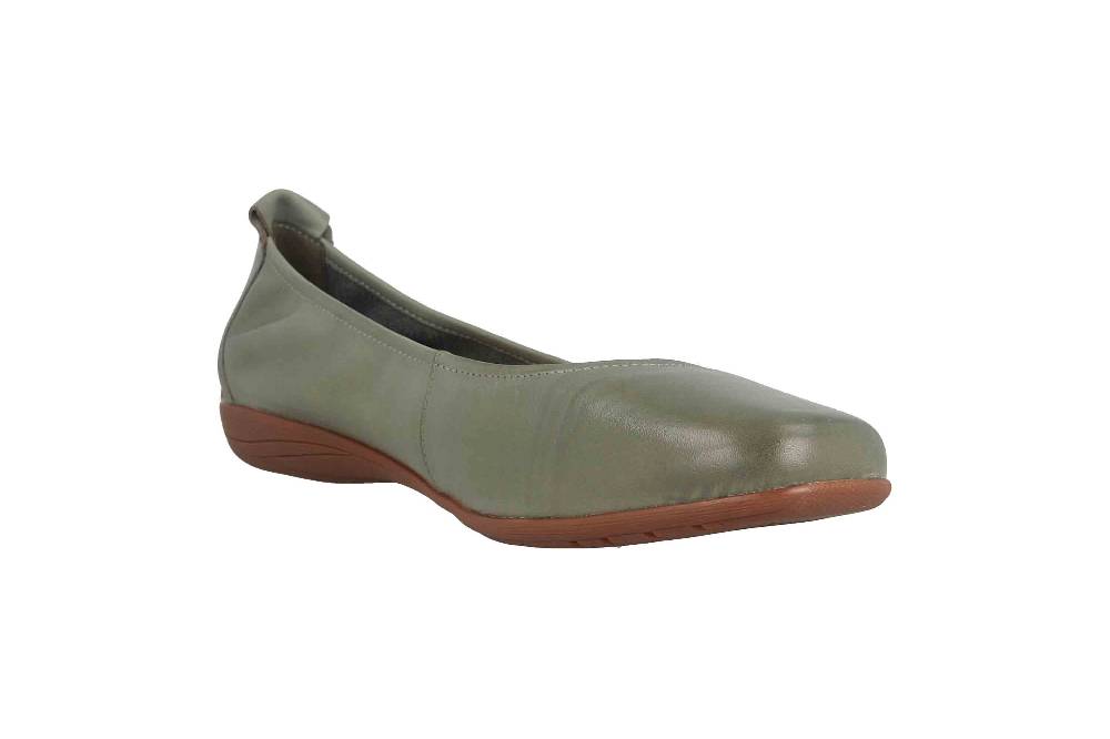 Josef Seibel Fenja 01 Ballerinas In Übergrößen Grün 74801 133 610 Große Damenschuhe