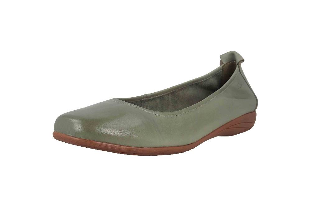 Josef Seibel Fenja 01 Ballerinas In Übergrößen Grün 74801 133 610 Große Damenschuhe
