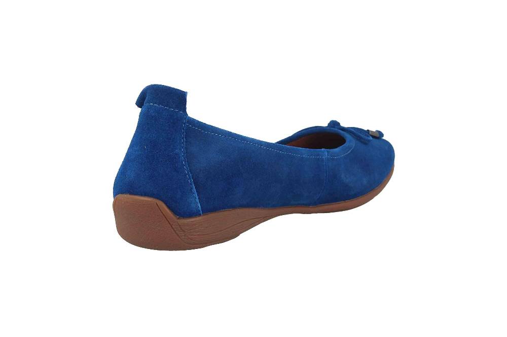 Josef Seibel Fenja 08 Ballerinas In Übergrößen Blau 74808 984 500 Große Damenschuhe