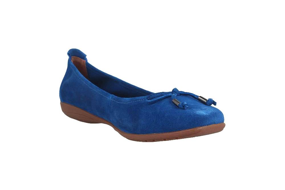 Josef Seibel Fenja 08 Ballerinas In Übergrößen Blau 74808 984 500 Große Damenschuhe