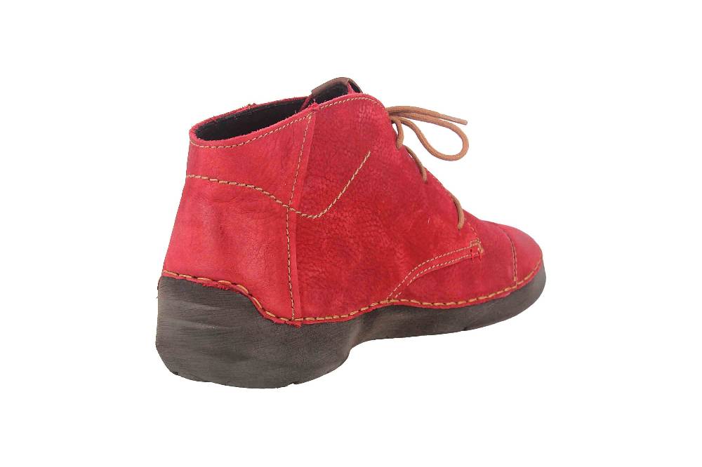 Josef Seibel Fergey 18 Stiefeletten In Übergrößen Rot 59690 MI796 400 Große Damenschuhe