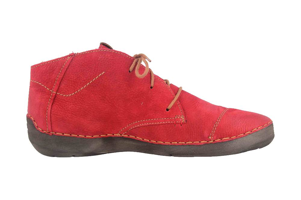 Josef Seibel Fergey 18 Stiefeletten In Übergrößen Rot 59690 MI796 400 Große Damenschuhe