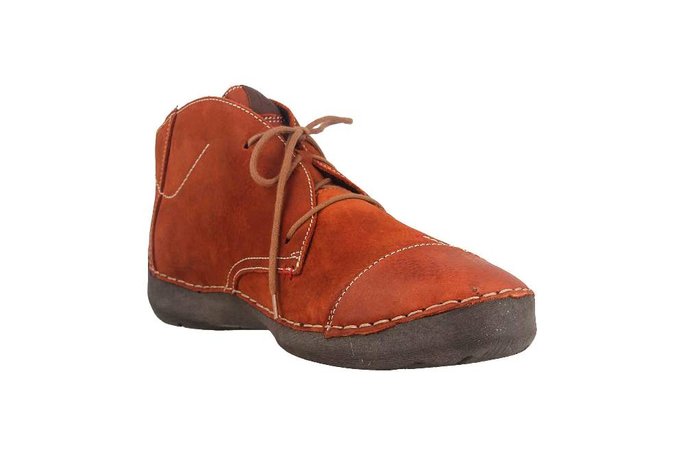 Josef Seibel Fergey 18 Stiefeletten In Übergrößen Orange 59690 MI796 840 Große Damenschuhe