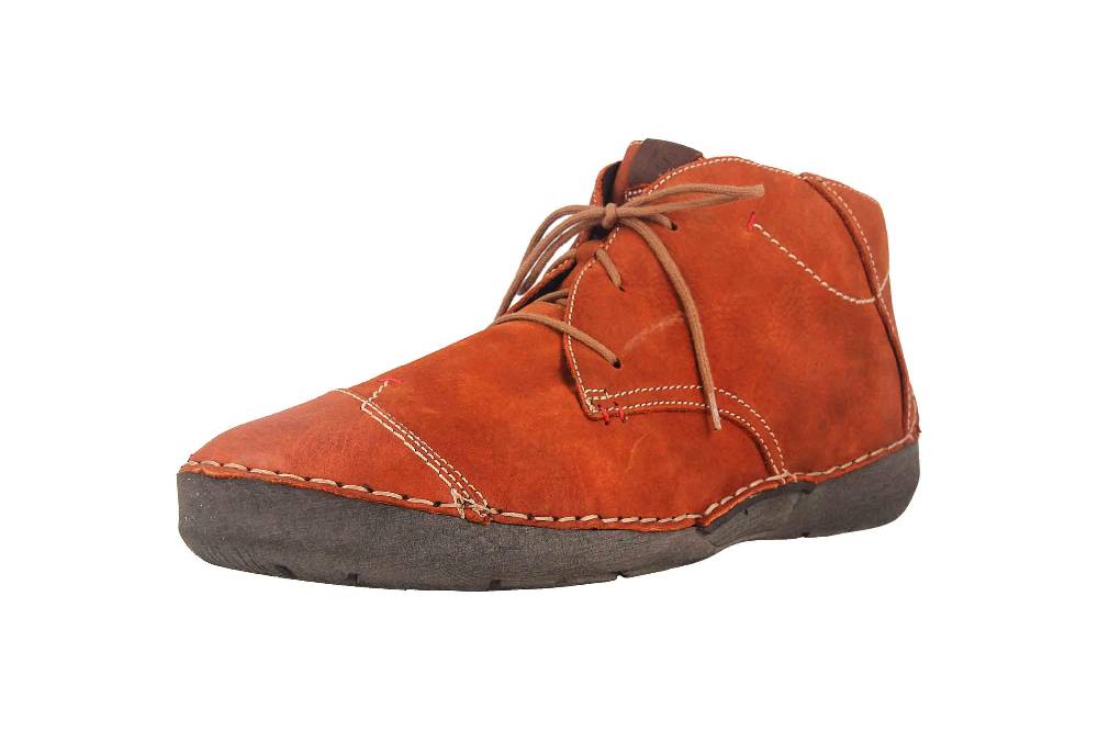 Josef Seibel Fergey 18 Stiefeletten In Übergrößen Orange 59690 MI796 840 Große Damenschuhe