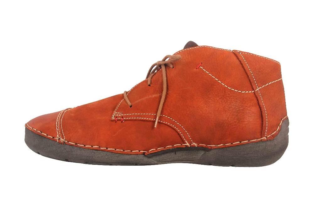Josef Seibel Fergey 18 Stiefeletten in Übergrößen Orange 59690 MI796 840 große Damenschuhe