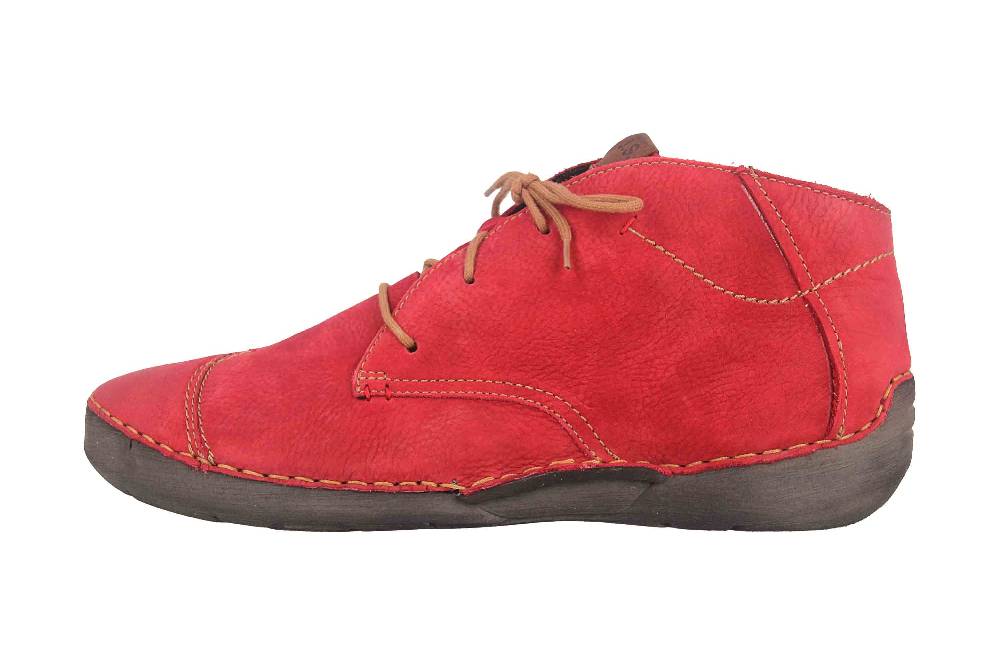 Josef Seibel Fergey 18 Stiefeletten in Übergrößen Rot 59690 MI796 400 große Damenschuhe