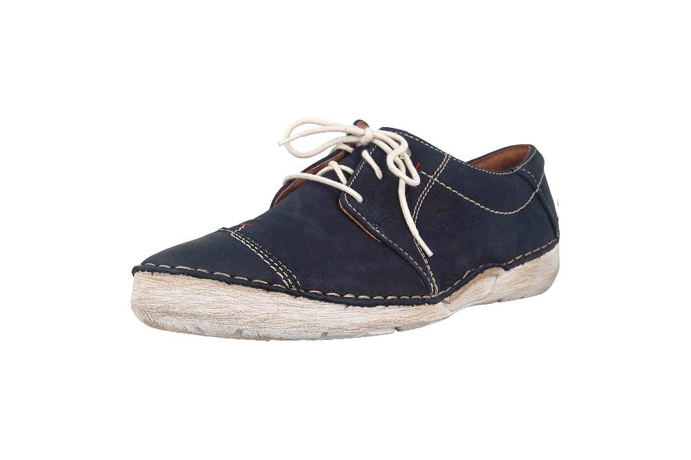 Josef Seibel Fergey 20 Halbschuhe In Übergrößen Blau 59692 796 531 Große Damenschuhe