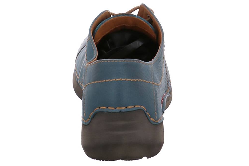 Josef Seibel Fergey 20 Halbschuhe In Übergrößen Blau 59692 796 590 Große Damenschuhe