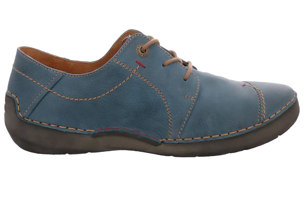 Josef Seibel Fergey 20 Halbschuhe In Übergrößen Blau 59692 796 590 Große Damenschuhe