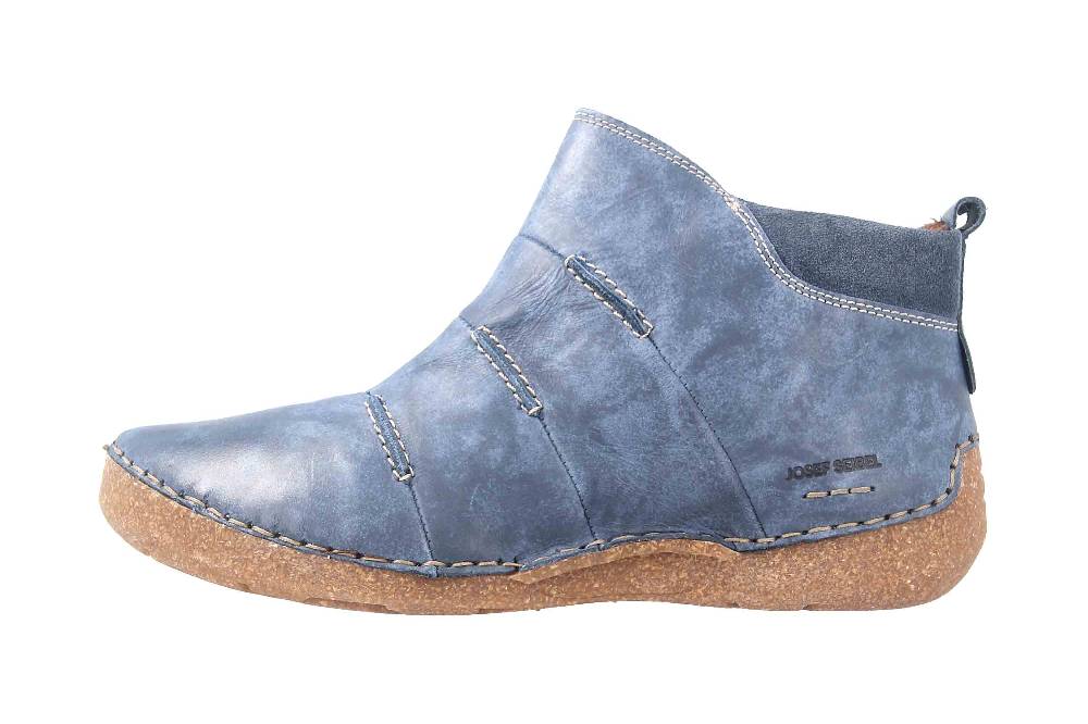 Josef Seibel Fergey 53 Stiefeletten in Übergrößen Blau 59653 VL259 530 große Damenschuhe