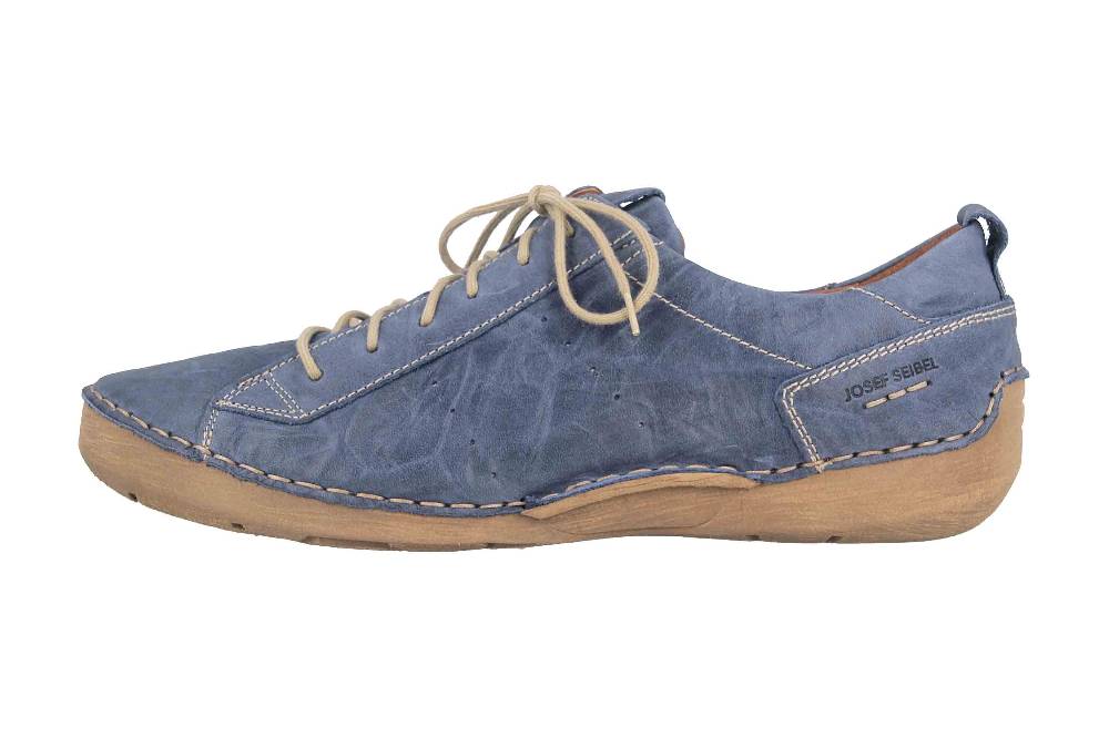 Josef Seibel Fergey 56 Halbschuhe in Übergrößen Blau 59656 95 505 große Damenschuhe