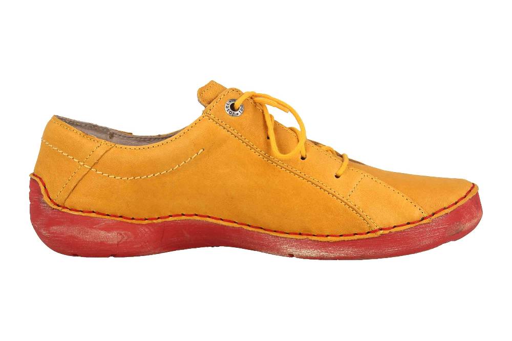 Josef Seibel Fergey 73 Halbschuhe In Übergrößen Gelb 59673 192 851 Große Damenschuhe
